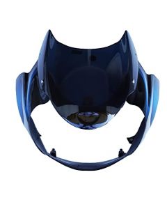 NIKAVI N594 Head Light Visor Mask Compatible for Bajaj Discover 100Cc Bk-Blue