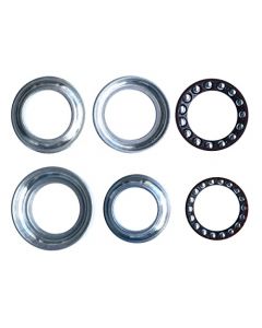 Nikavi BR14 Motorcycle Stainless Steel Fork Ball Racer Set with Balls Compatible for TVS Apache RTR 160/180