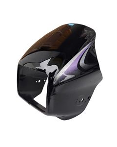 NIKAVI N547 Head Light Mask Compatible Compatible for Hero Splendor Plus BS-6 Bk-Purple