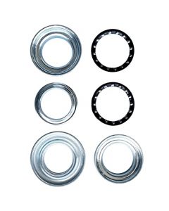 Nikavi BR19 Motorcycle Stainless Steel Fork Ball Racer Set with Balls Compatible for TVS Super XL