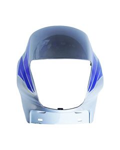 NIKAVI N513C Head Light Mask Compatible Compatible for Hero Passion Plus A/W Silver