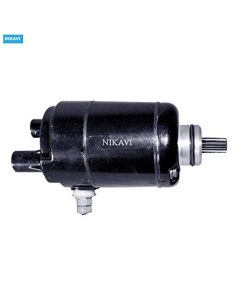 NIKAVI SM18 Self Starter Motor Assembly for Motorcycle & Scooters (Bajaj Pulsar 150)