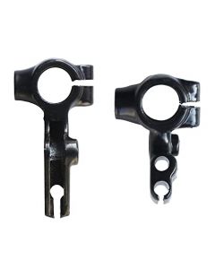NIKAVI YKLH02 + YKRH02 Clutch and Brake Yoke Compatible for Hero Splendor Plus