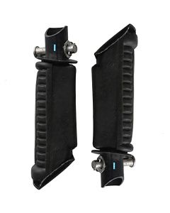 NIKAVI FRAS07+FRAS08 Footrest Assembly Compatible for Bajaj Pulsar DTS-I (rear) - Right Hand / (rear) - Left Hand + NKVKC