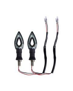 NIKAVI LEBK01 Universal Motorcycle LED Indicator Blinker (Set of 2)