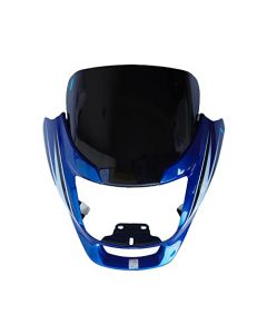 NIKAVI N525E Head Light Mask Compatible Compatible for Hero Super Splendor Latest V.Blue