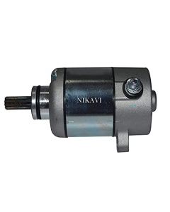 NIKAVI SM35 Self Starter Motor Assembly Compatible for Hero Glamour