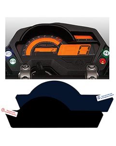 NIKAVI SMSG15 Speedo Meter Screen Protector Scratch Guard Compatible for - Yamaha Old FZ, Fazer + NKVKC