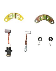 NIKAVI CBH05 Carbon Brush with Holder Compatible for Bajaj Pulsar Old Model + NKVKC