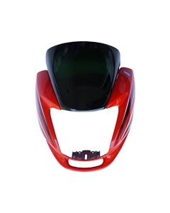 NIKAVI N542C Head Light Mask Compatible Compatible for Hero Passion Pro 2018 S.Red