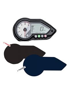 NIKAVI SMSG01 Speedo Meter Screen Protector Scratch Guard Compatible for - Bajaj Pulsar 125, 150, 180F, 220F + NKVKC