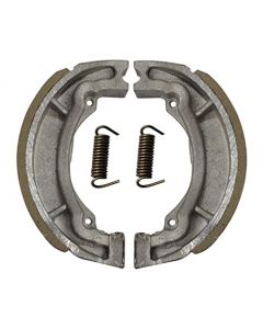 NIKAVI BSS04 Brake Shoe Set Compatible for Suzuki Heat - Rear/Hero Karizma Rear /Hero Ambition Rear