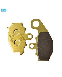 NIKAVI GDP17 Brake Disc Pad Compatible for Kawasaki Ninja 650 (2006-2016) FA192HH