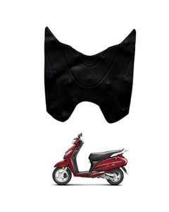 NIKAVI Rubber Foot Mat for All Motorcycle & Scooty Compatible for Honda Aviator (Button Type)