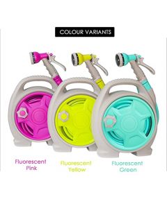 NIKAVI Water Wash Gun with Pipe - 15M (Fluorescent Pink)