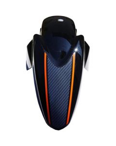 Nikavi N838 Front Mudguard Compatible for Tvs Apache 160 RTR (W/Sticker) Black