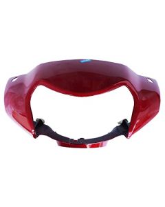 NIKAVI N1011A Head Light Visor Mask Compatible for Suzuki Access Red