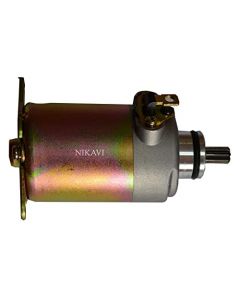 NIKAVI SM7 Self Starter Motor Assembly Compatible for Mahindra Duro/Rodeo/Gusto/Flyte
