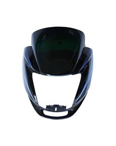 NIKAVI N515 Head Light Mask Compatible Compatible for Hero Passion Pro New Model(Digi) Bk-Blue