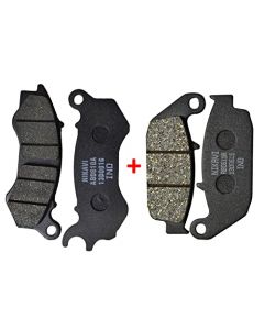 NIKAVI DP16 + DP6 Front and Rear Brake Disc Pad Compatible for Honda CB Trigger/Hornet 160 CBS