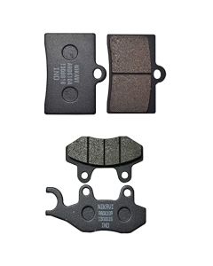 NIKAVI DP28 - DP3 Combo Brake Disc Pad Compatible for Mahindra Mojo (Front & Rear)