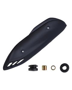 NIKAVI SRPL12 Silencer Plate Compatible For Yamaha Ray/Alpha (Silver) (Set Of 5) + NKVKC