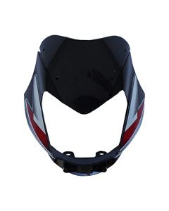 NIKAVI N565A Head Light Mask Compatible Compatible for TVS Star Sports Bk-Red