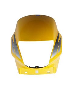 NIKAVI N512J Head Light Mask Compatible Compatible for Hero Passion Plus Yellow