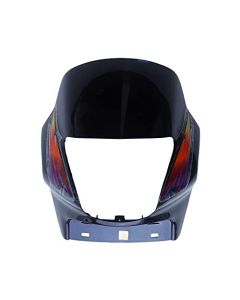 NIKAVI N511F Head Light Mask Compatible Compatible for Hero Passion O/M M.Blue