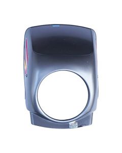 NIKAVI N575D Head Light Mask Compatible Compatible for TVS XL 100 M.Grey