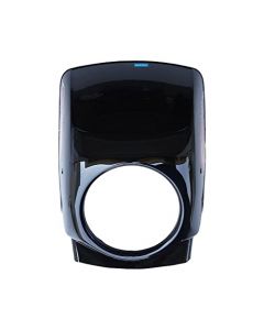 NIKAVI N575 Head Light Mask Compatible Compatible for TVS XL 100 Black