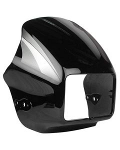 NIKAVI N502 Head Light Mask Compatible Compatible for Hero Splendor New Model Black