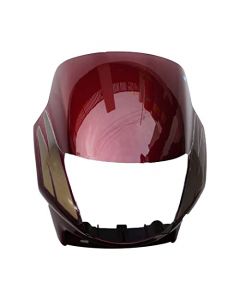 NIKAVI N512F Head Light Mask Compatible Compatible for Hero Passion Plus W.Red