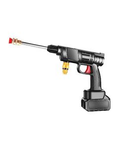 NIKAVI Cordless Pressure Washer - 21V Portable Power Washer with Rechargeable 3.0Ah Battery, Max 450PSI Battery Powered Pressure Washer with Spray Nozzle for Car/Fence/Floor/Yards Cleaning & Watering