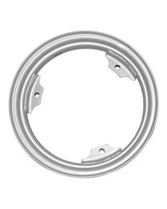 NIKAVI WR08 Wheel Rim Compatible For TVS Scooty Pep (Silver)