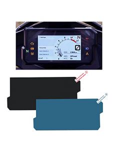 NIKAVI SMSG12 Speedo Meter Screen Protector Scratch Guard Compatible for - KTM Duke 390, Adventure 390 + NKVKC