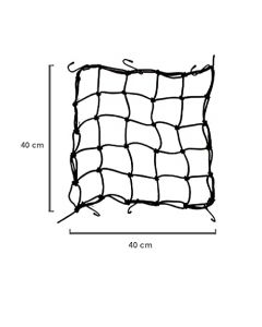 NIKAVI Fuel Helmets Bungee Cord Cargo Net (40 * 40 cm)