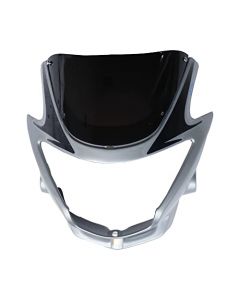 NIKAVI N523D Head Light Mask Compatible Compatible for Hero Glamour ASFS 2010 Silver