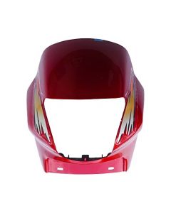NIKAVI N511B Head Light Mask Compatible Compatible for Hero Passion O/M Red
