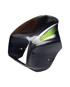 NIKAVI N506E Head Light Mask Compatible Compatible for Hero Splendor Pro Grey