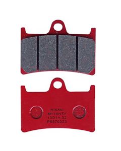 NIKAVI RDP18 Red Series Red Brake Disc Pad Compatible for SBP-F129