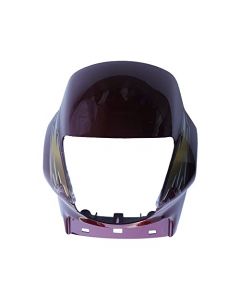 NIKAVI N511D Head Light Mask Compatible Compatible for Hero Passion O/M W.Red