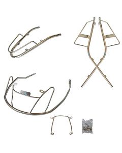 NIKAVI ARCG01 Bumper Crash Guard Compatible for Honda Activa 3G/4G/5G