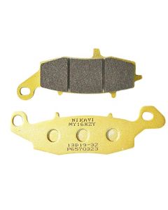 NIKAVI GDP10 Gold Series Brake Disc Pad Compatible for Kawasaki Ninja 650 (Front)