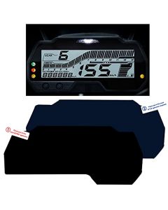 NIKAVI SMSG05 Speedo Meter Screen Protector Scratch Guard Compatible for - Yamaha R15 V3, MT 15 + NKVKC