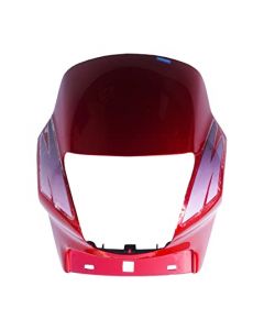 NIKAVI N512C Head Light Mask Compatible Compatible for Hero Passion Plus Red