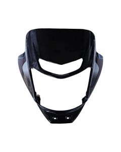 NIKAVI N634 Head Light Visor Mask Compatible for Bajaj Platina 2019 (H.Gear) Bk-Brown