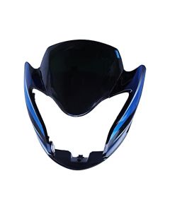 NIKAVI N543A Head Light Mask Compatible Compatible for Hero Passion X-PRO 2018 (T-2) Bk-Blue