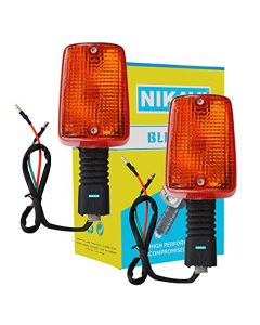 NIKAVI INDA12 Blinker Indicator Assly. Compatible for Hero Honda Rear (Set of 2)