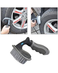 Nikavi Car Wheel Tire Rim Scrub Brush Hub Clean Wash Useful Brush Car Truck Motorcycle Bike Washing Cleaning Tool